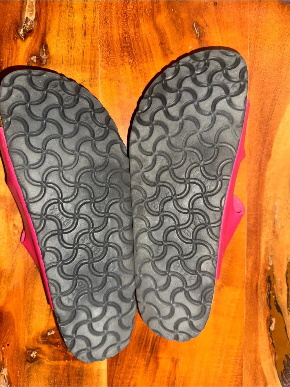 Birkenstock Florida hot pink GUC SZ 7.5